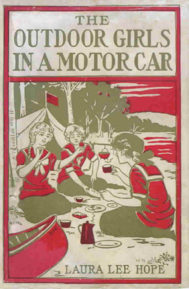 3. The Outdoor Girls in a Motor Car